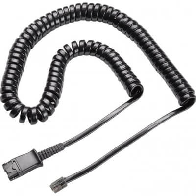 Plantronics QD cable for Ascom Systems